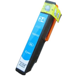 D&C / DC komp. Druckerpatronen für Epson 2432 blau XL...