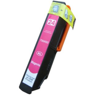 D&C / DC komp. Druckerpatronen für Epson 2433 rot XL...