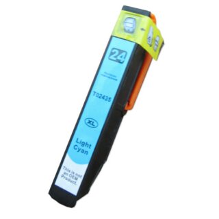 D&C / DC komp. Druckerpatronen für Epson 2435 hellblau XL...