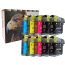 DC 10 Multi-Pack XL Druckerpatronen komp. zu Brother...