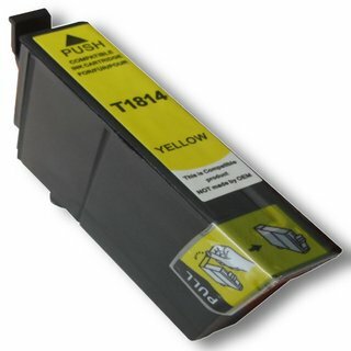 D&C komp. zu Epson 1804XL Serie gelb / Yellow Staffelpreis