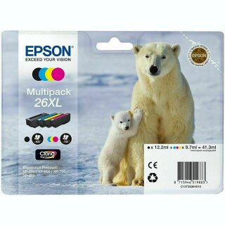 EPSON Tinte Multipack 4-colours 26XL