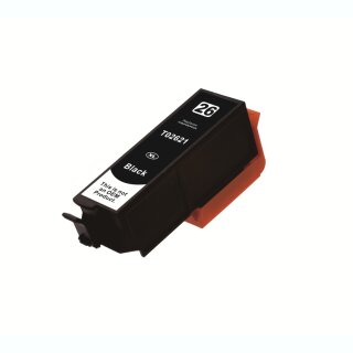 D&C komp. Druckerpatronen für Epson 26XL dick Schwarz Epson XP 510 520 600 605 610 615 620 625 700 710 720 800 810 810 820