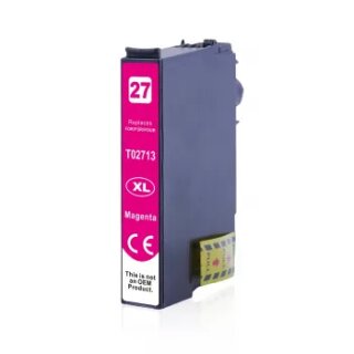 D&C Komp. zu Epson 2713 XL Magenta / rot Epson WF-3640 WF-3620 WF-7110 WF-7610 WF-7620