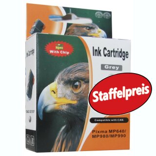 D&C / DC komp. zu Canon CLI-521GR mit Chip bulk mit Chip...