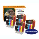 D&C / DC Multi-Pack 20 komp. zu Canon PGI-525/CLI-526...