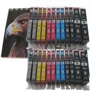 D&C 24 Set komp. zu Canon Pixma MG 6150 6250 8150...