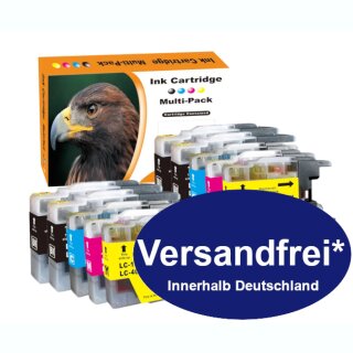 D&C 10 Multi-Pack XL Druckerpatronen komp. zu Brother...