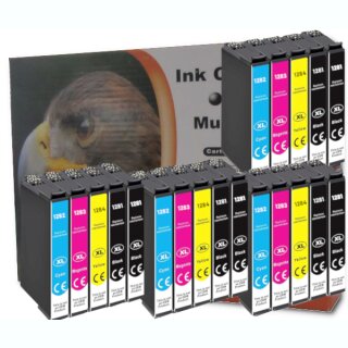 D&C 20 Multibox komp. zu Epson Stylus S22 SX125 SX130 SX230 SX235W SX420W SX435W SX440W SX445W / Epson Stylus Office BX305F BX305FW