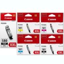 Original Canon 5 XXL Patronen für Canon PGI-580...