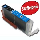 DC komp. Druckerpatrone zu Canon CLI-581C XXL Cyan Canon Pixma TS705 705a 6150 6151 6250 6251 6350 6350a 6351 6351a 8150 8151 8152 8250 8251 8252 8350 8350a TS8351 TS8351a 8352 8352a 9150 9155 9550 9551 9551C / Canon Pixma TR 7550 8550 Staffelpreis