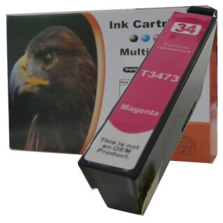 D&C komp. Druckerpatrone für Epson 34XL rot Epson...