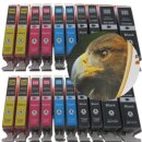 D&C 20 komp. Druckerpatronen komp. zu Canon Pixma...