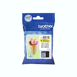 Brother LC-3213Y  gelb Tintenpatrone Brother DCP-J572DW Brother DCP-J772DW Brother DCP-J774DW Brother MFC-J491DW Brother MFC-J497DW Brother MFC-J890DW Brother MFC-J895DW