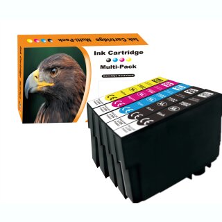 D&C 5 komp. Druckerpatronen für Epson 502XL Epson WF...