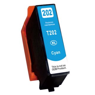 D&C komp. Druckerpatrone cyan komp. für Epson 202XL für...