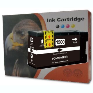 DC / D&C komp. Druckerpatronen schwarz zu Canon PGI-1500...