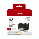 Canon 4 komp. Druckerpatronen zu Canon PGI-1500 XL Canon...