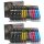 D&C / DC 24 komp. Druckerpatronen zu Canon PGI-520 und CLI-521 Canon Pixma MP 980 990 inkl. grau mit Chip und Füllstandsanzeige