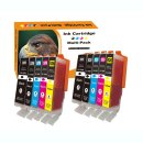 D&C / DC Multi-Pack10 komp. Druckerpatronen zu Canon...