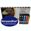 Versandfrei* 5 D&C komp. Tintenpatronen für Epson Multipack 5-colours 604XL Epson Expression Home XP 2200 2205 3200 3205 4200 4205 Epson WF 2910 2930 2935 2950