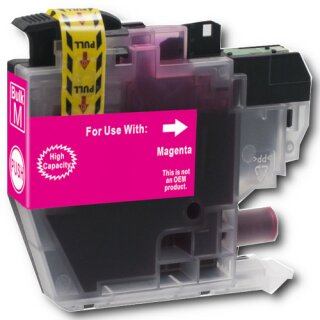 D&C komp. Druckerpatronen Magenta für Brother MFC-J1010DW Brother DCP-J1050DW DCP-J1140DW DCP-J1800DW LC-421M