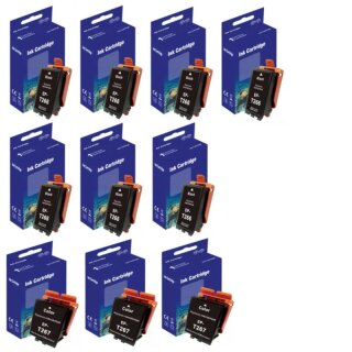 10 D&C komp. Druckerpatronen für Epson WorkForce WF 100 110 Black / Color * Versandkostenfrei D