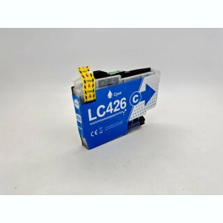 D&C Druckerpatrone Cyan / Blau komp. zu Brother LC426C