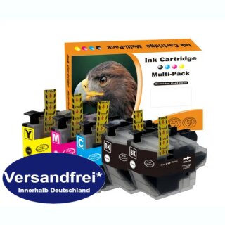 D&C 5 Druckerpatronen komp. zu Brother LC426 Brother MFC J 4335 4340 5440
