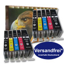 DC / D&C 10 XL komp. Druckerpatronen zu Canon Pixma...
