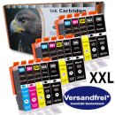 15 Ink Cartridge DC-580/581-15 XXL Druckerpatronen zu...