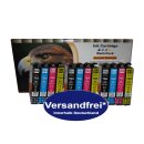 12 D&C komp. XL Druckerpatronen Epson Multipack 604XL...